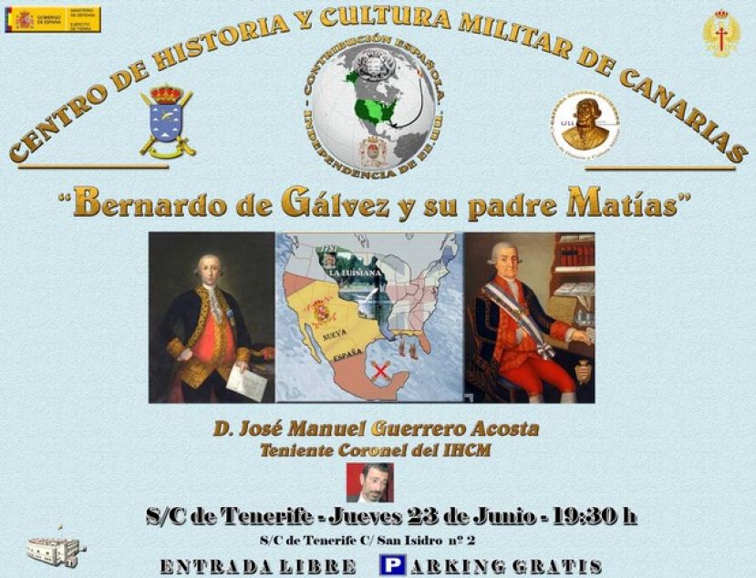 En el Fuerte de Almeyda: &quot;Bernardo de Gálvez y su padre Matías&quot;
