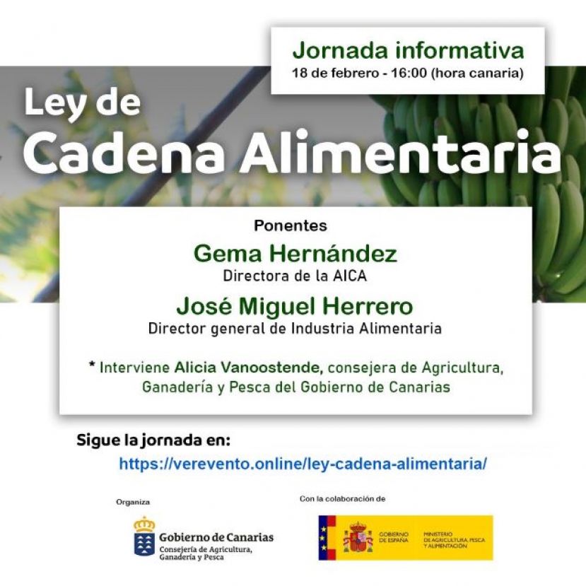 Jornada informativa sobre los pormenores de la Ley de Cadena Alimentaria