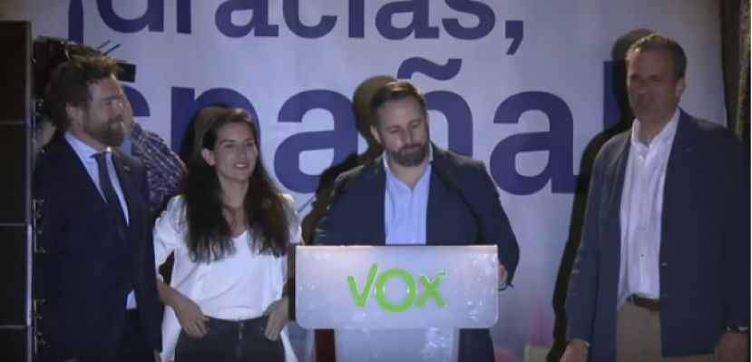Declaraciones del Presidente de VOX, tras las elecciones: " Lo mejor est&aacute; por venir"