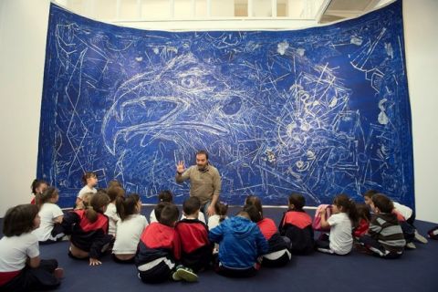 Inauguración infantil de exposiciones de arte puertorriqueño