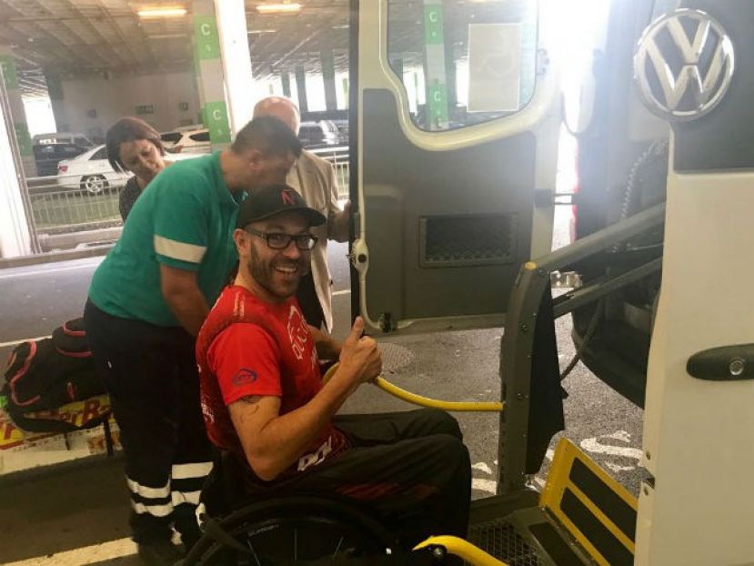 El Cabildo facilita el transporte adaptado del paral&iacute;mpico Rafa Botello en GC
