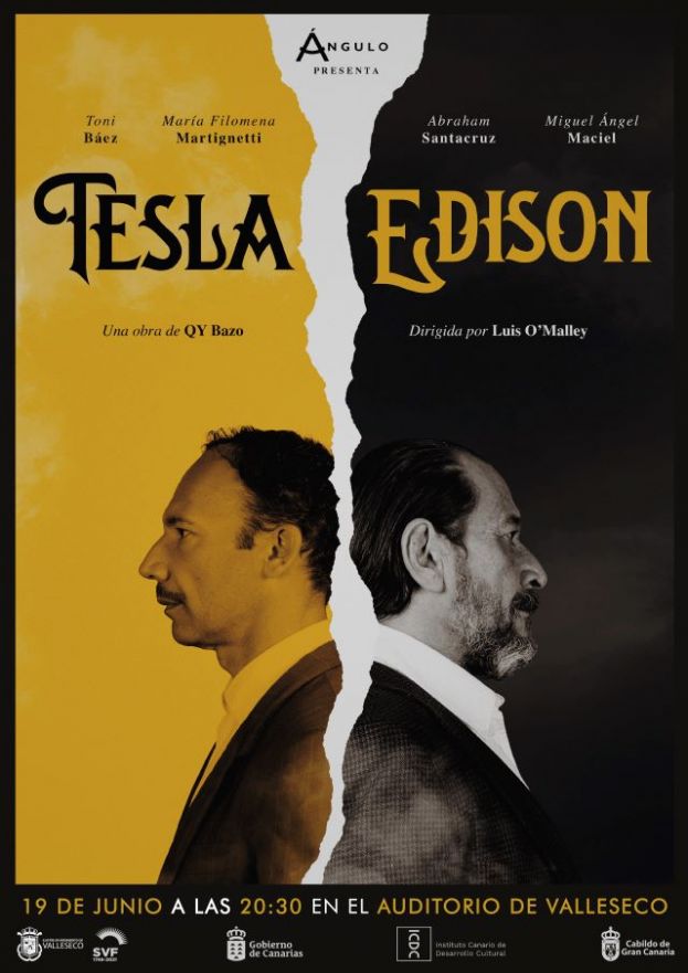 &lsquo;Tesla/Edison&rsquo;, la historia de dos genios de la ciencia llega al auditorio de Valleseco