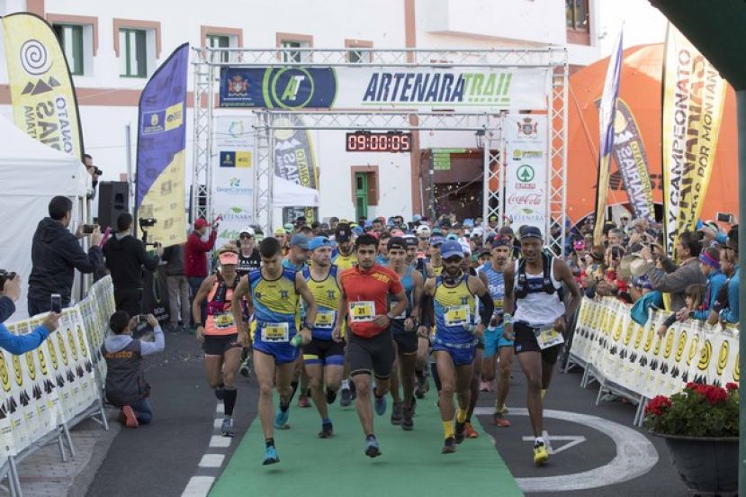Efrén Segundo y Mónica Zofio vencen en la IX Artenara Trail
