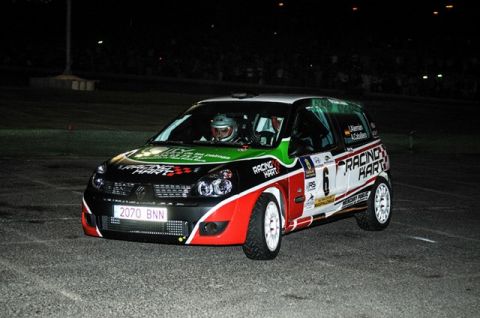 Estreno del t&aacute;ndem formado por Iv&aacute;n Alem&aacute;n - Antonio Caballero (Renault Clio Cup)