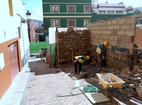 G&aacute;ldar acondiciona la prolongaci&oacute;n de la Calle Benartemi para su apertura al tr&aacute;fico