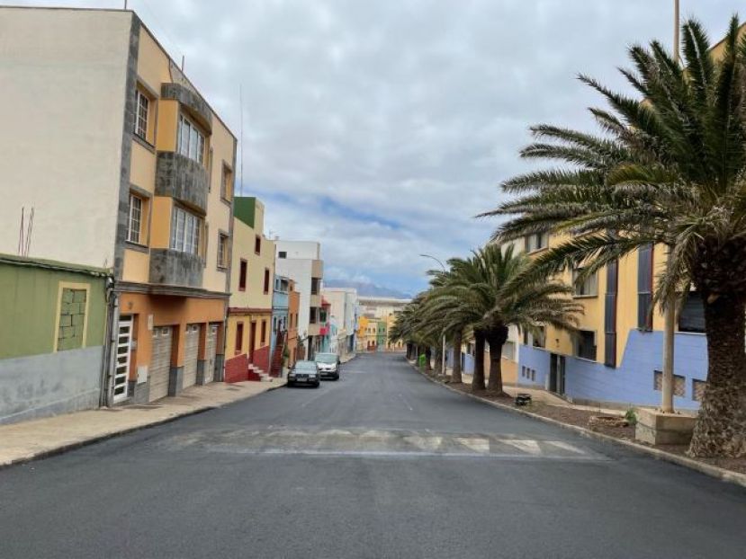 Comienza en Sardina una nueva fase del Plan de Asfaltado para Gáldar