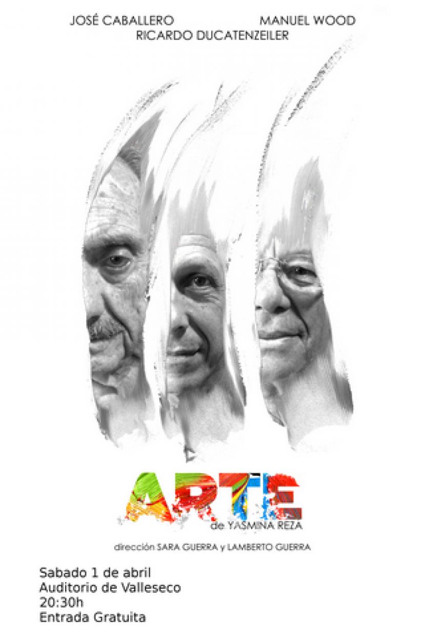 &ldquo;Arte&rdquo;, la obra m&aacute;s conocida de Yasmina Reza llega a Valleseco