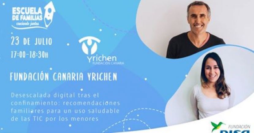 Desescalada digital en La Escuela de Familias de la Fundación DISA