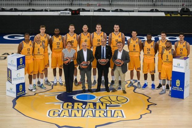 El nombre de Gran Canaria, en la camiseta del Club Baloncesto en la Euroliga para llegar a 200 pa&iacute;ses en directo