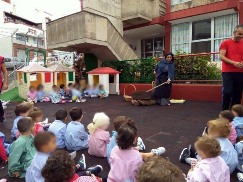 Gáldar: Sabor y olor a castañas para los pequeños de la Guardería Municipal