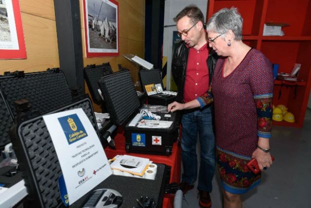 El Cabildo contribuye con dispositivos inteligentes a mejorar la respuesta de Cruz Roja en cat&aacute;strofes humanitarias