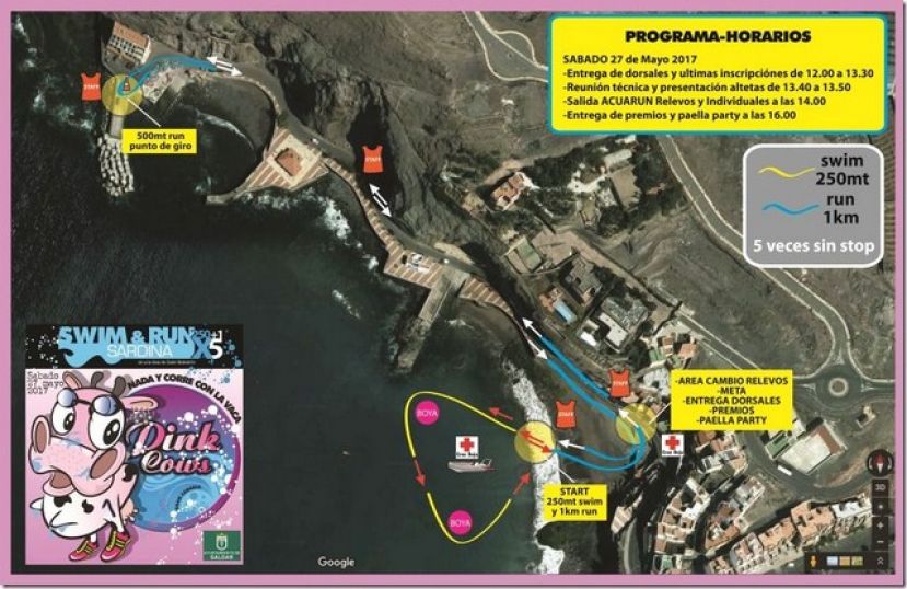 Inscripciones para la I Swim&amp;Run que se celebrar&aacute; en la Playa de Sardina