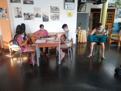Tejeda: Finaliza un nuevo curso de Música y Folclore Canario