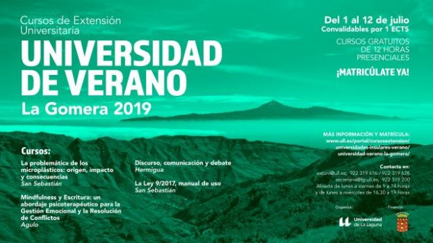 La Gomera: Dos &uacute;ltimas sesiones formativas de la Universidad de Verano