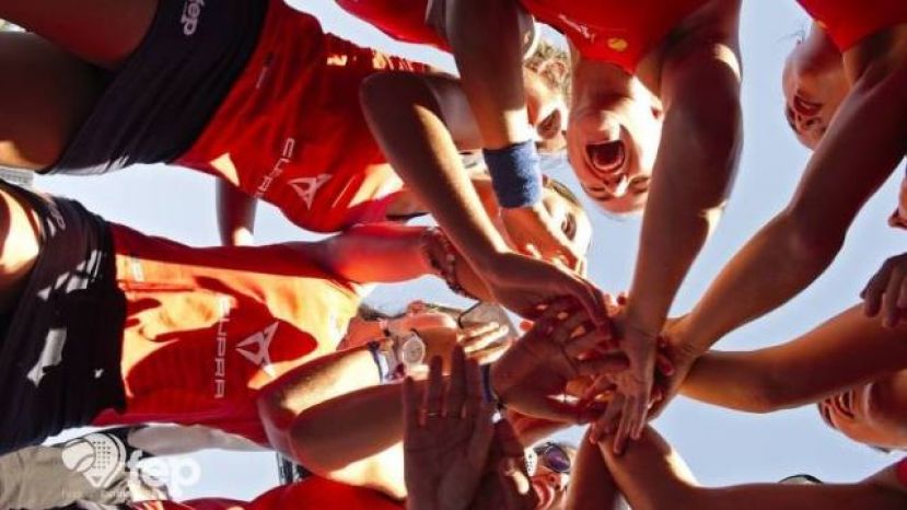 España, campeona de Europa de pádel masculino y femenino