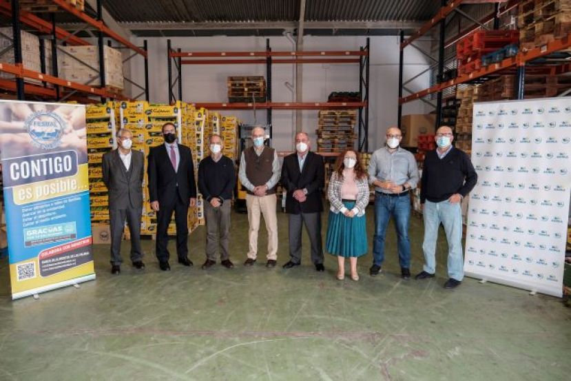 "Cuenta Conmigo Kil&oacute;metros X Alimentos", dona 36.000 kilos al Banco de Alimentos