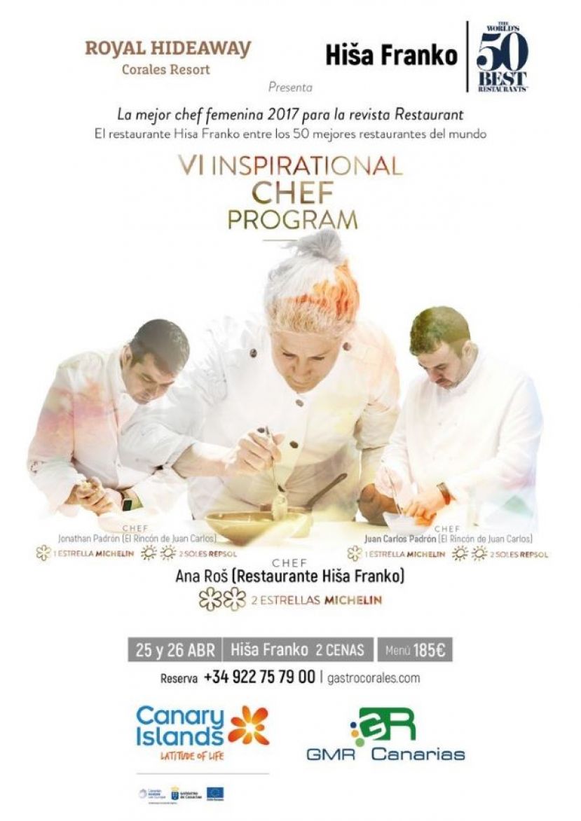 VI Edición del Inspirational Chef Program en el hotel Royal Hideaway Corales Resort