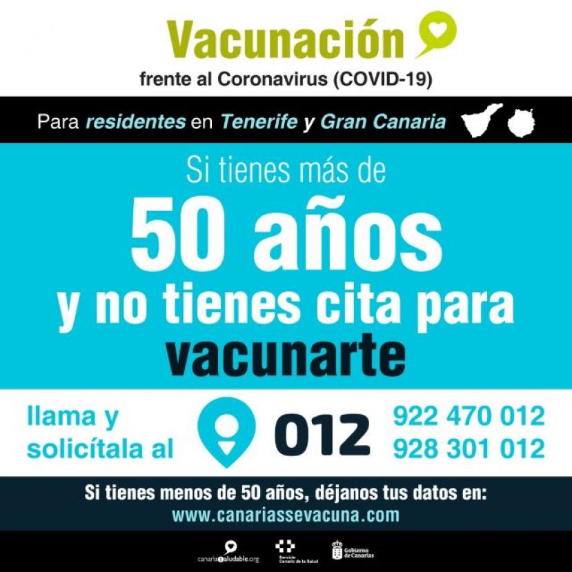 M&aacute;s de 100.000 canarios se inscriben en el formulario web para recibir la vacuna