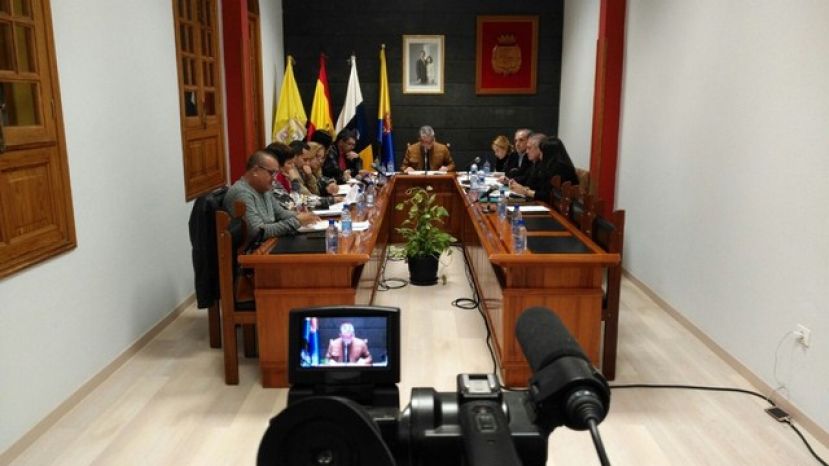 La Aldea: Nuevo Sal&oacute;n de Plenos sin barreras arquitect&oacute;nicas