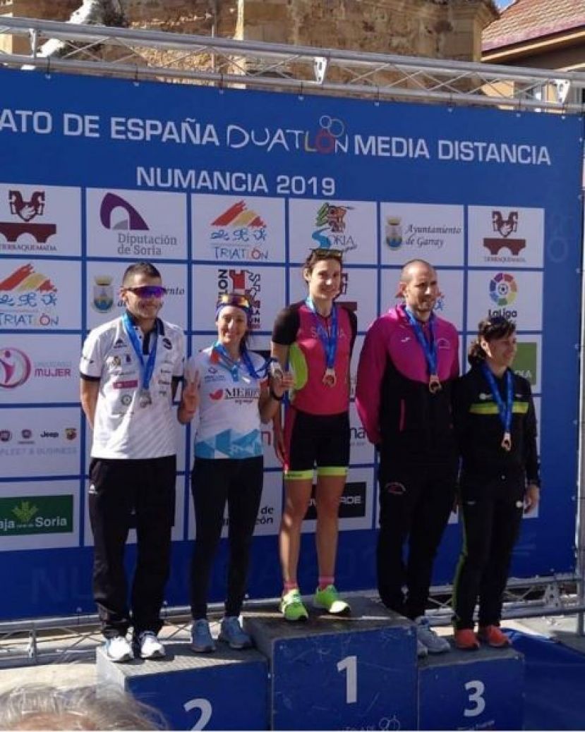 Guía: Tanausú Castellano, subcampeón en el Campeonato de España de Duatlón MD