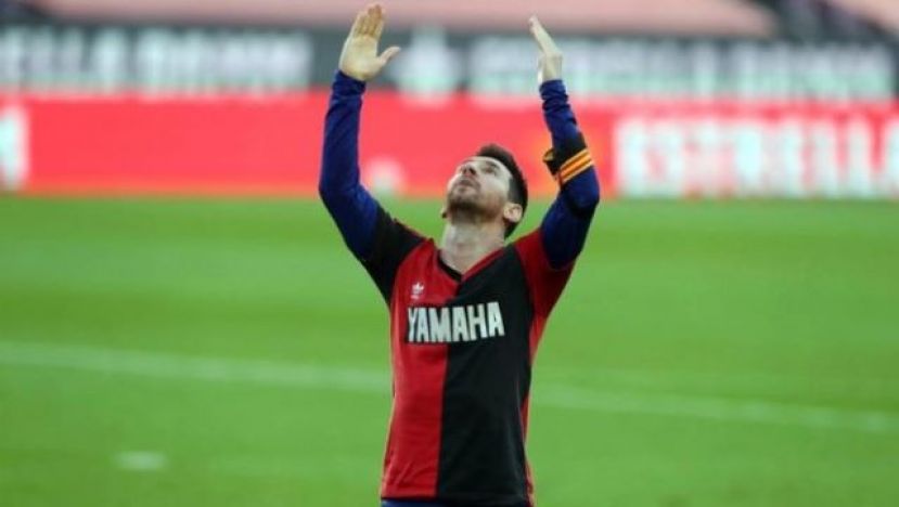 Competición sanciona a Messi y al Barça por la camiseta en homenaje a Maradona