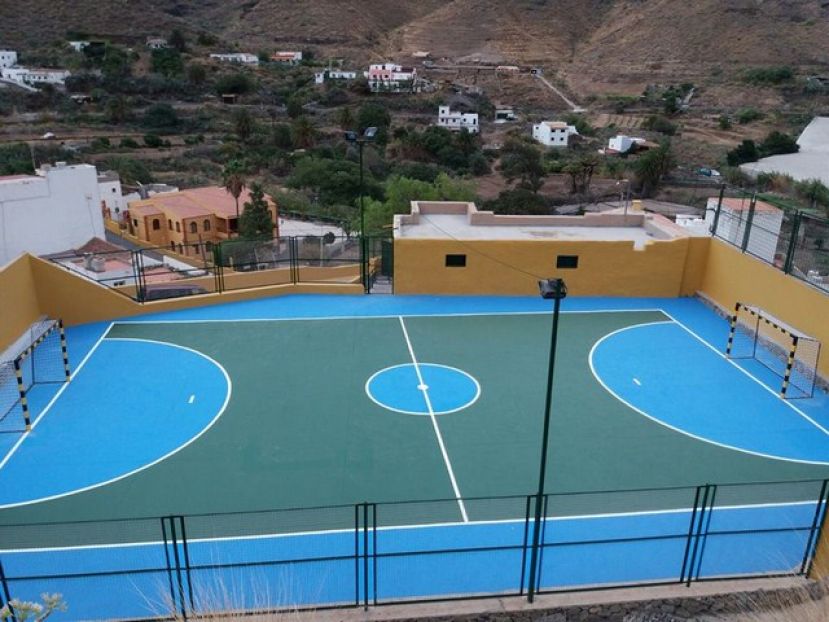 La Aldea: Reapertura de la Cancha de El Hoyo