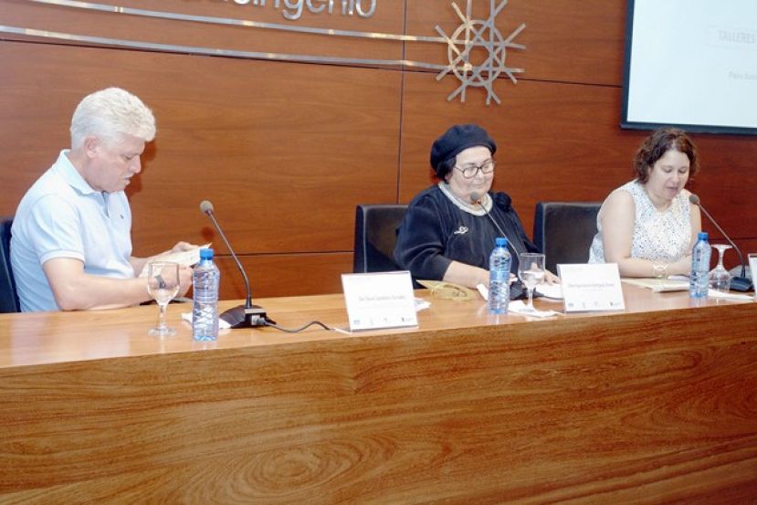 Ingenio: Manuel Lobo y Antonio Ramos en el Campus de Etnograf&iacute;a y Folklore