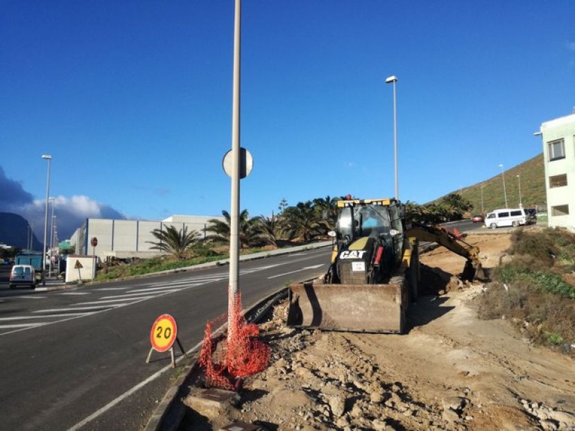 G&aacute;ldar: Arrancan las obras de la segunda fase de mejora de la Zona Industrial