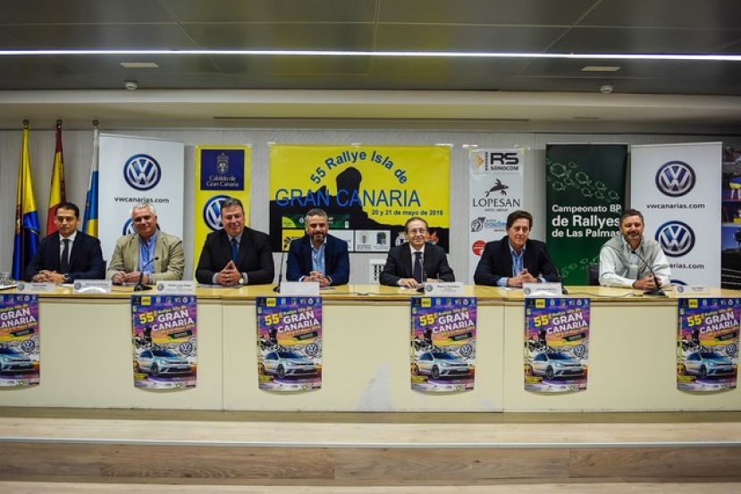 En el Gran Canaria Arena, presentación oficial del 55º Rallye Isla de Gran Canaria