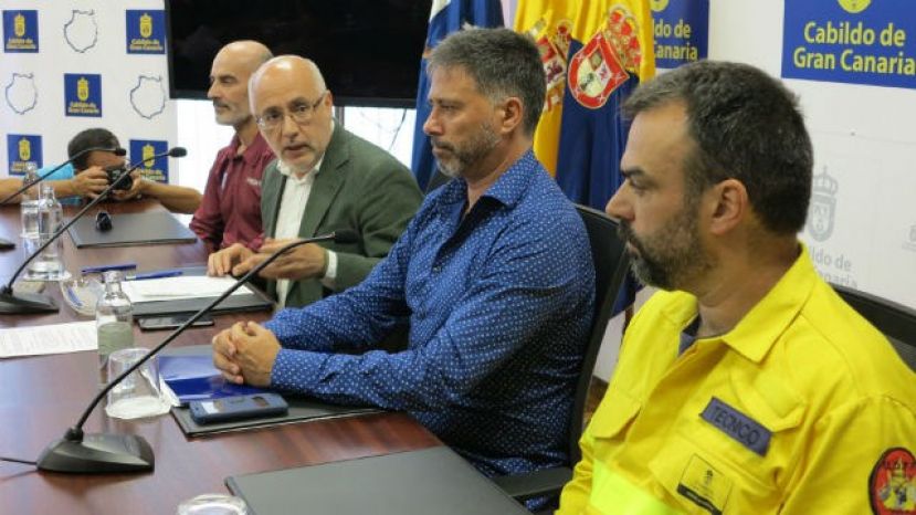 La investigaci&oacute;n del Cabildo se centra en la hip&oacute;tesis del incendio intencionado