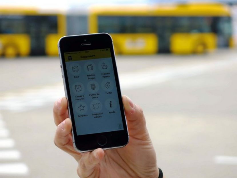 Más de 50.000 clientes de Guaguas se informan en la App &#039;GuaguasLPA&#039;