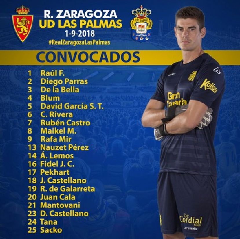 Radio Faro del Noroeste retransmite hoy el partido Real Zaragoza - UD Las Palmas