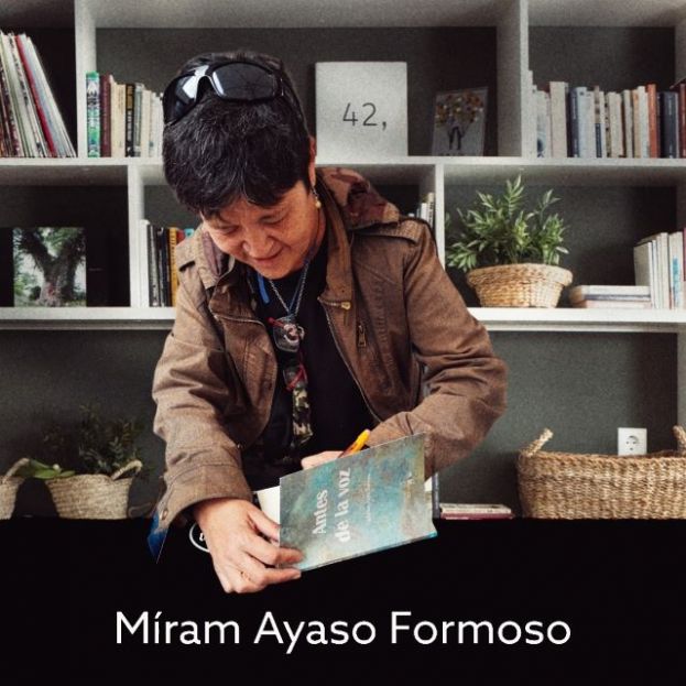 La escritora M&iacute;riam Ayaso Formoso publica 'Antes de la voz', su primer poemario