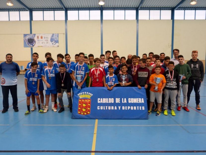 La Gomera: San Sebasti&aacute;n se alza con la Liga Insular de F&uacute;tbol-Sala Infantil
