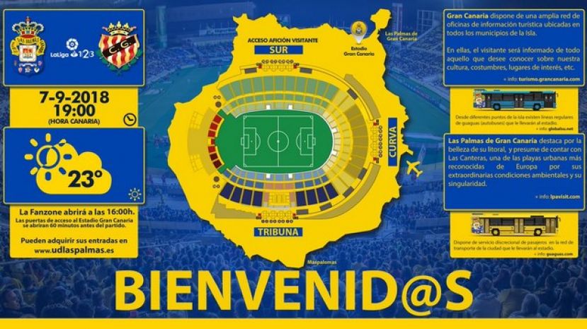 Radio Faro del Noroeste retransmite hoy el partido UD Las Palmas - N&aacute;stic Tarragona