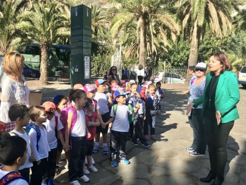 Los menores de la Isla celebran el D&iacute;a de la Infancia con Tamar&aacute;n, Tejeda y Estelhini