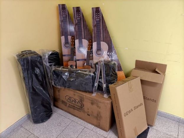 Valleseco: Compra de instrumentos que mejoran los recursos de la escuela municipal