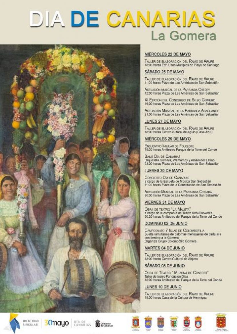 La Gomera se llena de m&uacute;sica para celebrar el D&iacute;a de Canarias