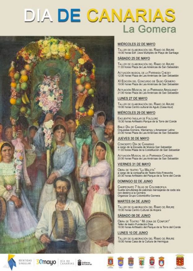 La Gomera se llena de m&uacute;sica para celebrar el D&iacute;a de Canarias