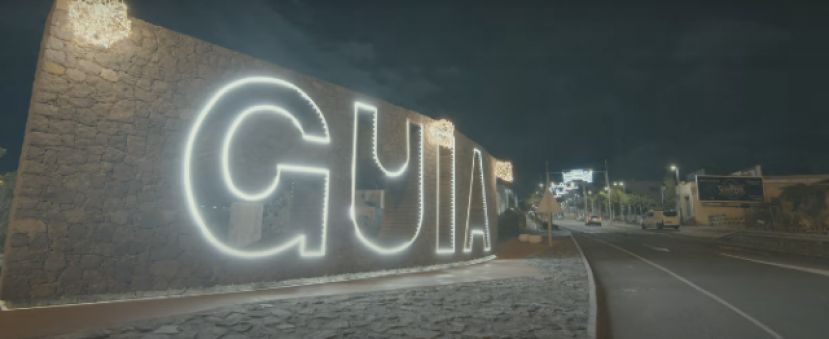 V&iacute;deo de la Iluminaci&oacute;n Navide&ntilde;a de Santa Mar&iacute;a de Gu&iacute;a