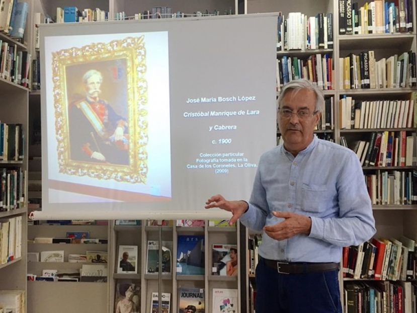 El historiador Jos&eacute; Concepci&oacute;n imparte una charla-coloquio sobre el retrato