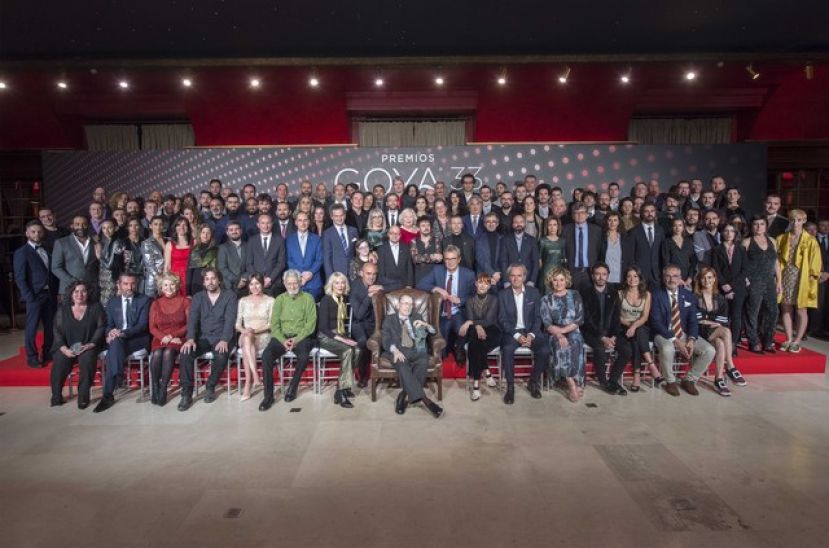 Fiesta de los Nominados de la 33 Edición Premios Goya en el Teatro Real de Madrid