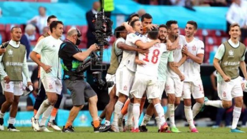El partido España-Italia de semifinales de la Euro, en 5 focos