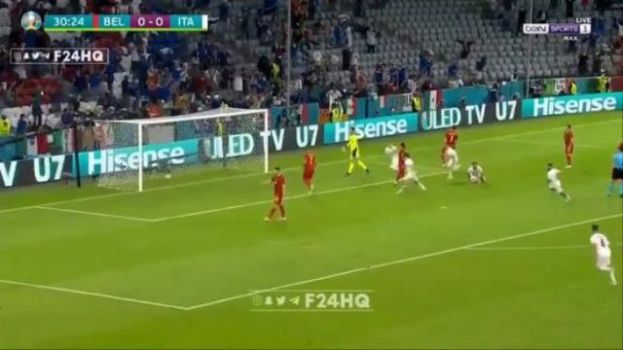 Italia jugar&aacute; con Espa&ntilde;a la primera semifinal tras eliminar a B&eacute;lgica