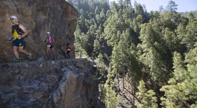 Samuel Ortega y Erika Blanco, vencedores de la VIII Artenara Trail HG
