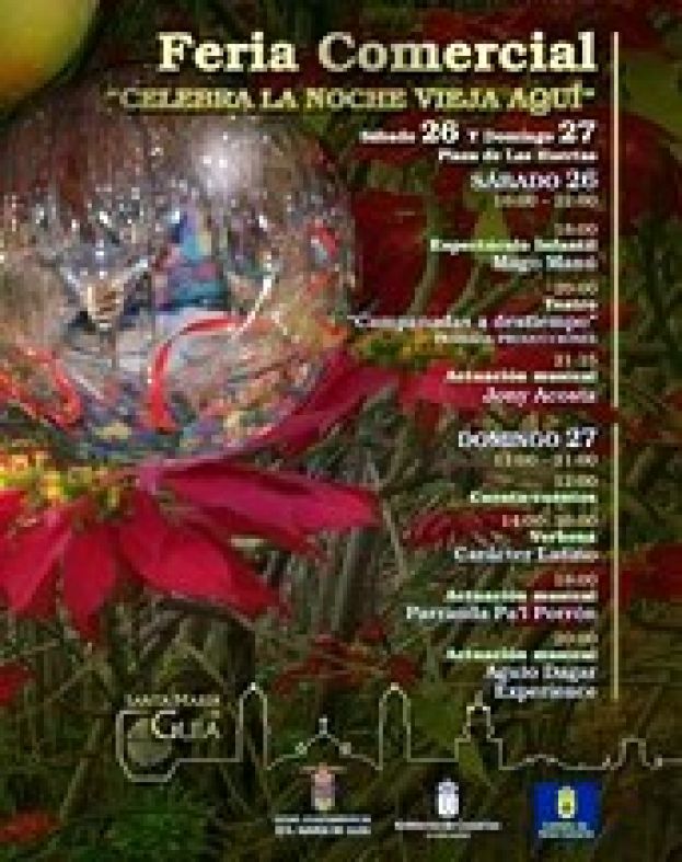 Gu&iacute;a: Feria Comercial "Celebra la Noche Vieja con nosotros en Santa Mar&iacute;a de Gu&iacute;a"