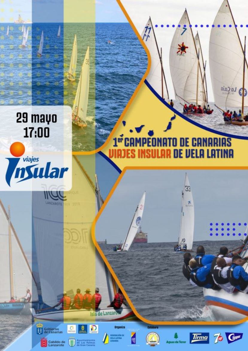 La Vela Latina vivirá su día grande con el I Campeonato de Canarias Viajes Insular