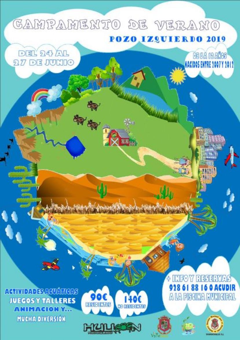 Valleseco abre el plazo de los campamentos de verano 2019