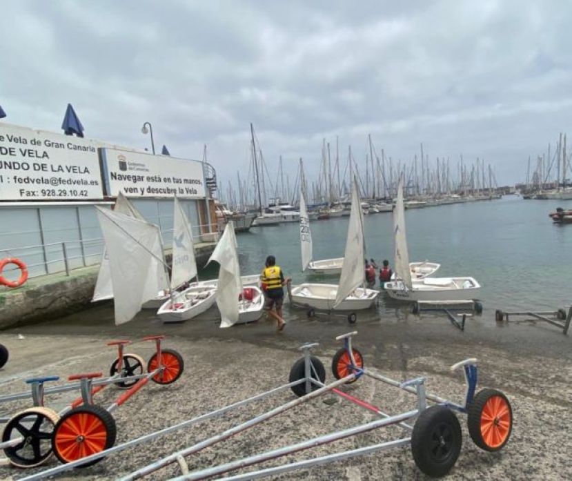 Teror: Finaliza el curso de iniciación a la Vela Ligera de “Verano deporte 2020”