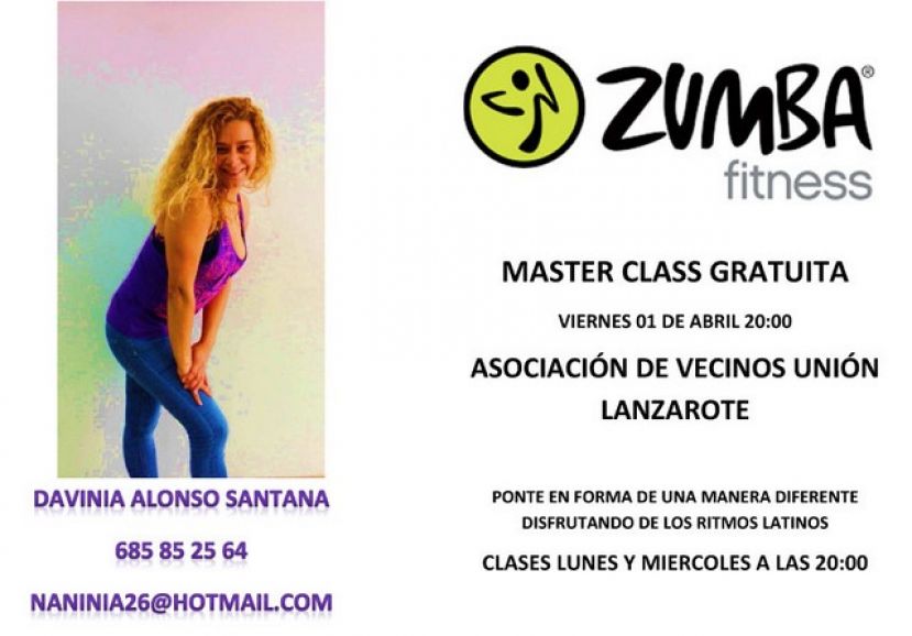 Valleseco: Masterclass Zumba en Plaza de Lanzarote